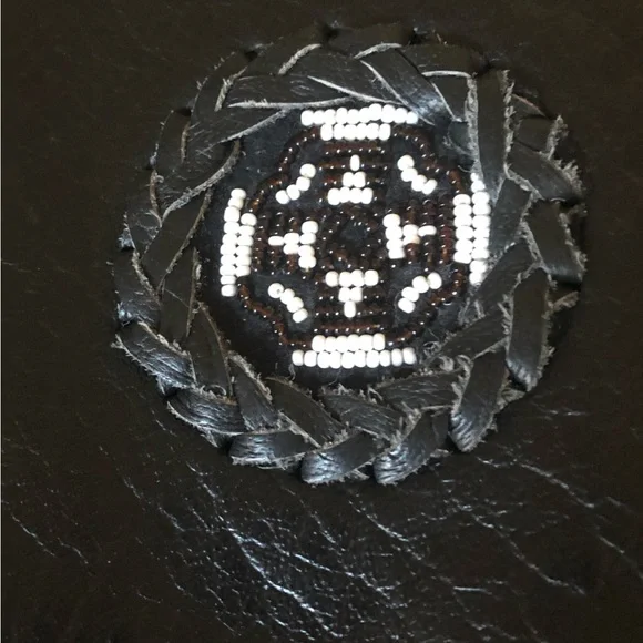 LEATHERKING black 100% leather vest - Picture 7 of 16